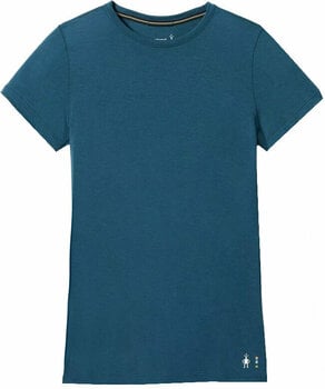 T-shirt de exterior Smartwool Women's Merino Short Sleeve Tee Twilight Blue L T-shirt de exterior - 1