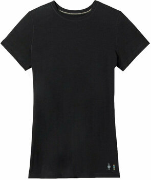 Outdoorové tričko Smartwool Women's Merino Short Sleeve Tee Black S Outdoorové tričko - 1
