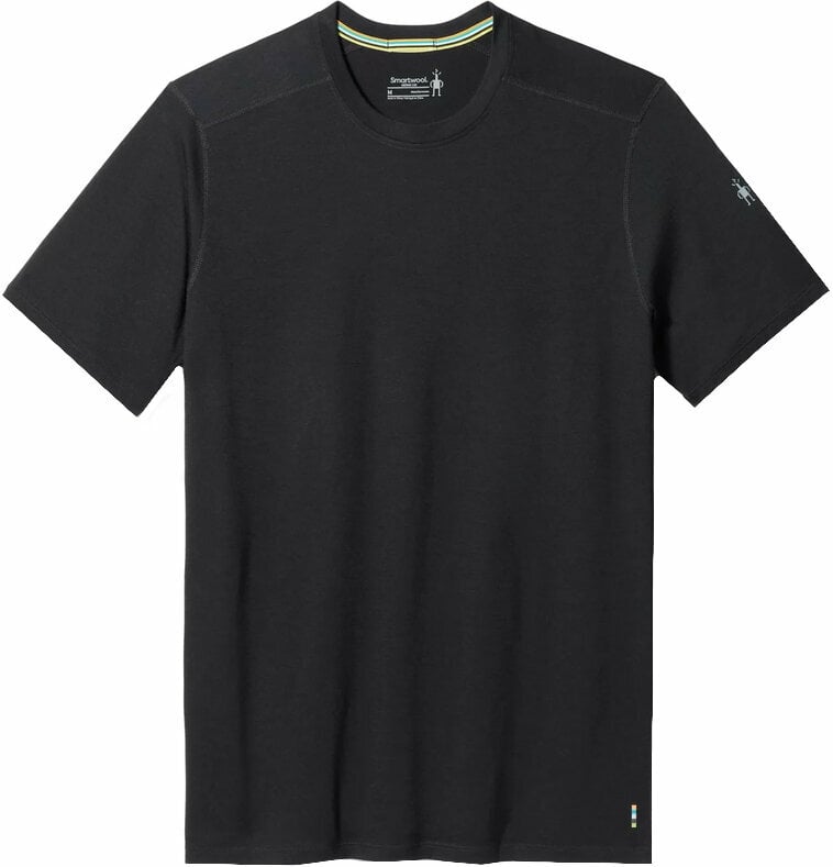 Outdoorové tričko Smartwool Men's Merino Short Sleeve Tee Black L Tričko