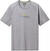 Udendørs T-shirt Smartwool Men's Active Ultralite Graphic Short Sleeve Tee Light Gray Heather S T-shirt