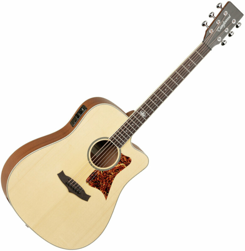 Elektro-akoestische gitaar Tanglewood TSP 15 CE Natural Satin