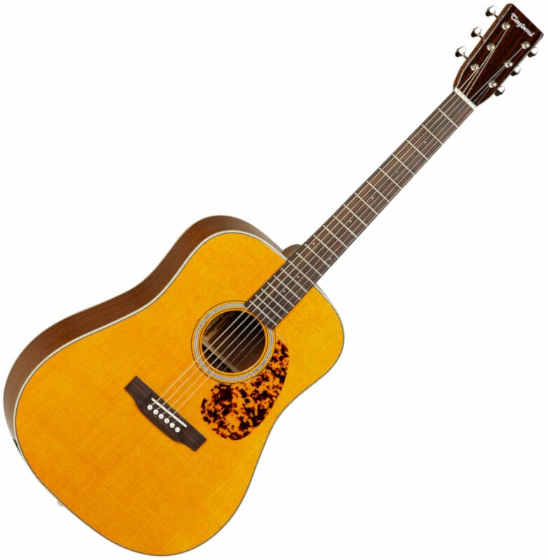 Dreadnought elektro-akoestische gitaar Tanglewood TW40 D AN E Natural Gloss
