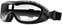 Motoristična Očala Bobster Night Hawk OTG Gloss Black/Clear Motoristična Očala