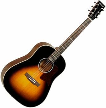 Dreadnought elektro-akoestische gitaar Tanglewood TW40 SD VS E Vintage Sunburst Gloss - 1