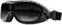 Motorcykel briller Bobster Night Hawk OTG Gloss Black/Smoke Motorcykel briller