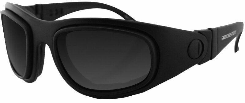 Motorcycle Glasses Bobster Sport & Street 2 Convertibles Matte Black/Amber/Clear/Smoke Motorcycle Glasses
