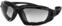 Moto okuliare Bobster Renegade Convertibles Gloss Black/Clear Photochromic Moto okuliare