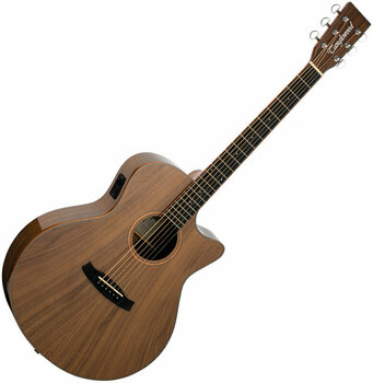 Jumbo elektro-akoestische gitaar Tanglewood TW4 E VC BW Natural Gloss - 1
