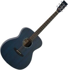 Folk Guitar Tanglewood TWCR O TB Thru Blue Stain Satin Folk Guitar