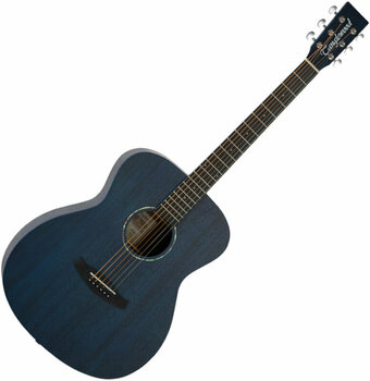 Guitare acoustique Tanglewood TWCR O TB Thru Blue Stain Satin - 1
