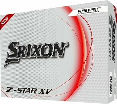 Golf žogice Srixon Z-Star XV 8 Golf Balls Pure White - 1