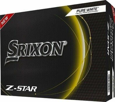 Golfball Srixon Z-Star 8 Golf Balls Pure White - 1