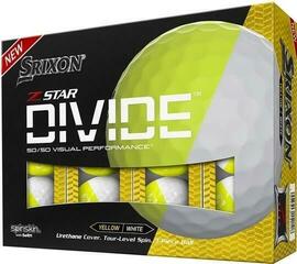 Golf žogice Srixon Z-Star Divide White/Tour Yellow Standardna ponudba Golf žogice