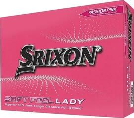 Golfové lopty Srixon Soft Feel Lady Passion Pink Štandardná ponuka Golfové lopty