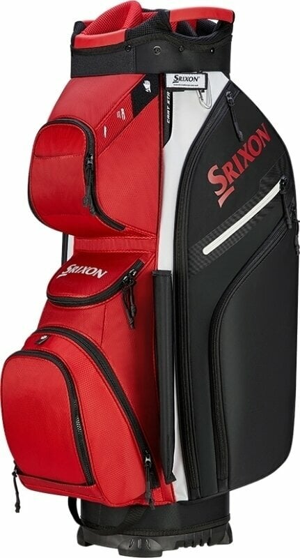 Saco de golfe Srixon Premium Cart Bag Red/Black Saco de golfe