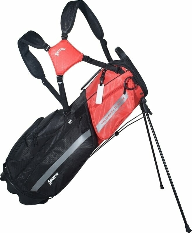 Golftaske Srixon Lifestyle Stand Bag Red/Black Golftaske