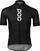 Велосипедна тениска POC Essential Road Logo Jersey Uranium Black L Джърси