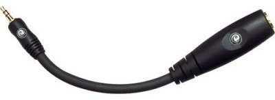 Jack-Jack redukcia D'Addario Planet Waves PW-P047GG Adapter 1/8" Stereo Male to 1/4" Fem