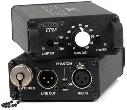 Mikrofónový predzosilňovač Shure FP23 - 1