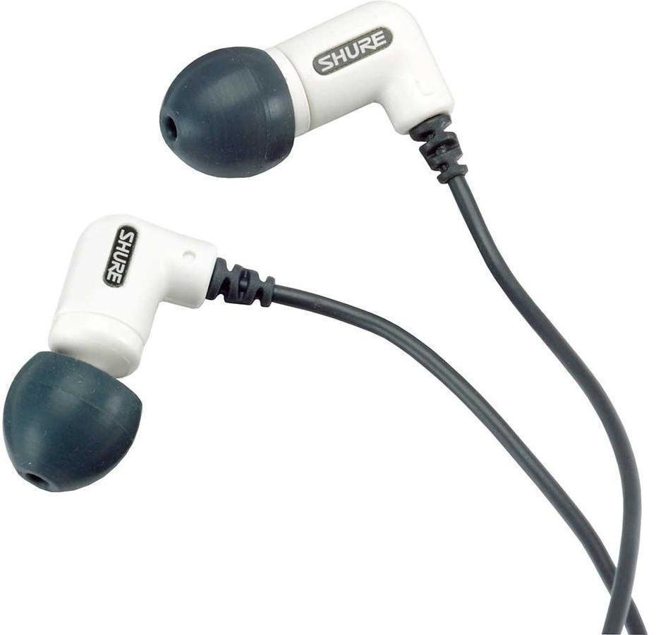 DJ-hoofdtelefoon Shure E3 Sound-isolating earbud headphones White