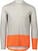 Велосипедна тениска POC MTB Pure LS Jersey Granite Grey/Zink Orange M Джърси
