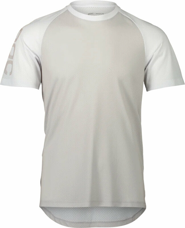 Maillot de ciclismo POC MTB Pure Tee Camiseta Granite Grey/Hydrogen White S