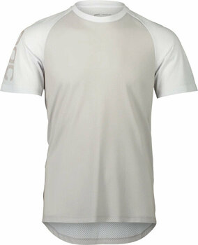 Kolesarski dres, majica POC MTB Pure Tee Majica s kratkimi rokavi Granite Grey/Hydrogen White S - 1