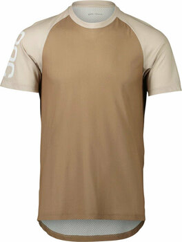 Велосипедна тениска POC MTB Pure Tee Brown/Lt Sandstone Beige M Тениска - 1