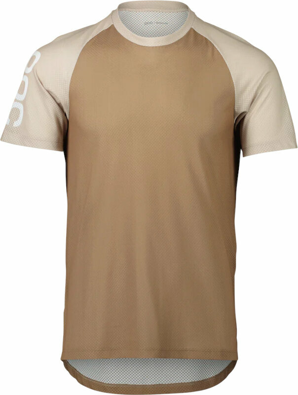 Велосипедна тениска POC MTB Pure Tee Brown/Lt Sandstone Beige XL Тениска