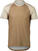 Jersey/T-Shirt POC MTB Pure Tee T-Shirt Brown/Lt Sandstone Beige 2XL