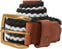 Pasovi Footjoy Striped Mens Belt Black/Charcoal/White Regular