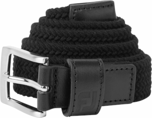Gürtel Footjoy Braided Womens Belt Black Long