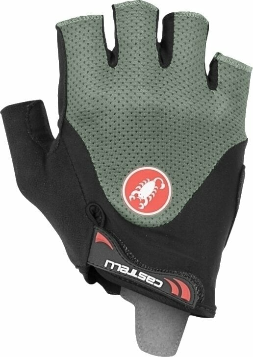 Kolesarske rokavice Castelli Arenberg Gel 2 Glove Defender Green M Kolesarske rokavice