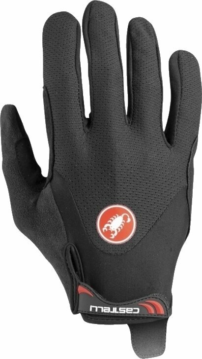 Guantes de ciclismo Castelli Arenberg Gel Lf Glove Black XS Guantes de ciclismo