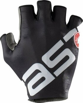 Cyklistické rukavice Castelli Competizione 2 Glove Light Black/Silver XS Cyklistické rukavice - 1