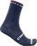 Чорапи за колоездене Castelli Rosso Corsa Pro 15 Sock Belgian Blue L/XL Чорапи за колоездене