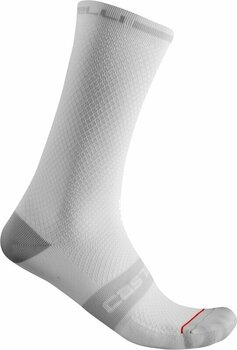 Cycling Socks Castelli Superleggera T 18 Sock White S/M Cycling Socks - 1