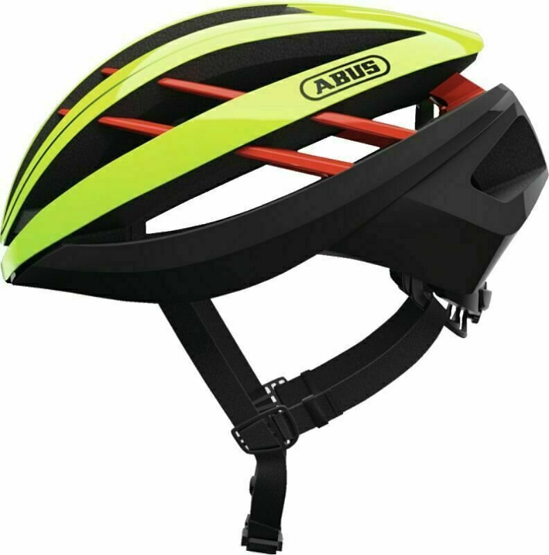 Cyklistická helma Abus Aventor Neon Yellow L Cyklistická helma