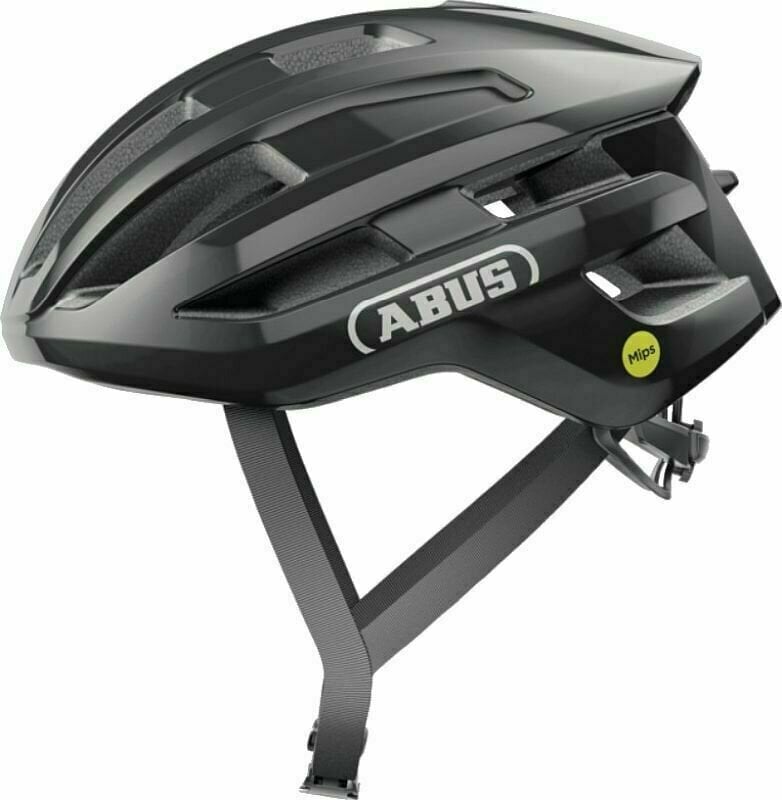 Bike Helmet Abus PowerDome MIPS Shiny Black S Bike Helmet