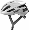 Abus PowerDome Shiny White L Bike Helmet