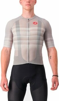 Odzież kolarska / koszulka Castelli Climber'S 3.0 SL Jersey Silver Gray XL - 1