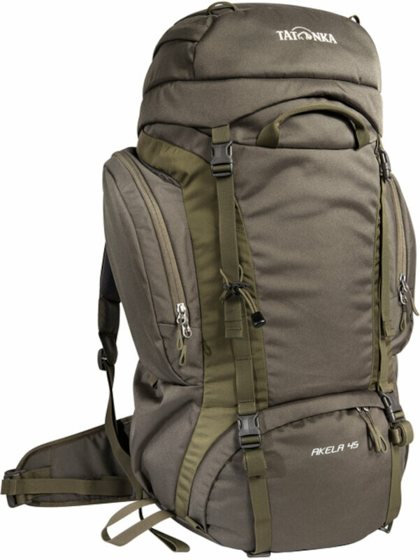 Outdoor Backpack Tatonka Akela 45 Stone Grey/Olive UNI Outdoor Backpack