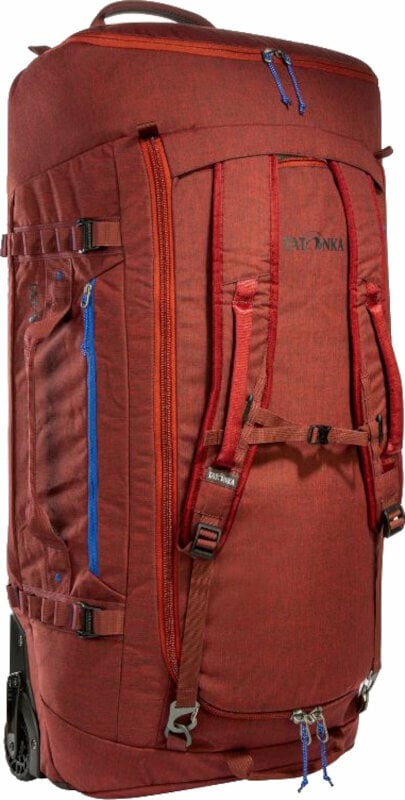 Cestovní jachting taška Tatonka Duffle Roller 105 Wheeled Bag Tango Red