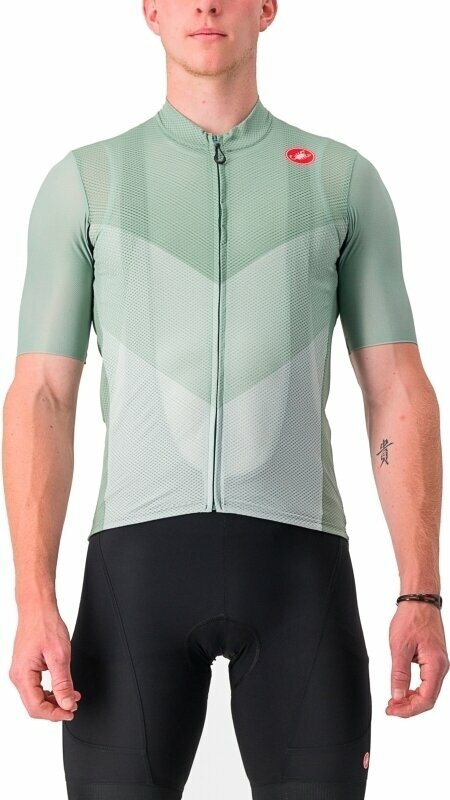 Cyklo-Dres Castelli Endurance Pro Jersey Dres Defender Green 2XL