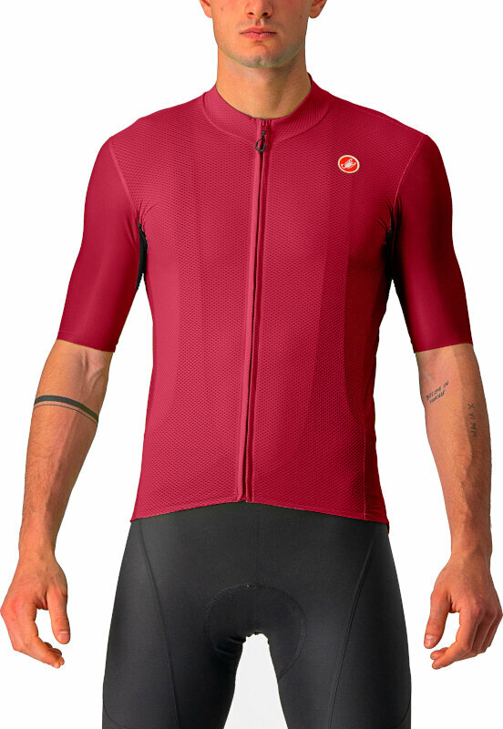 Cyklodres/ tričko Castelli Endurance Elite Jersey Dres Bordeaux XL