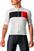 Maglietta ciclismo Castelli Prologo 7 Jersey Maglia Ivory/Light Black-Red 2XL