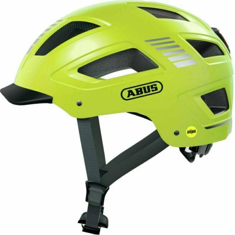Kask rowerowy Abus Hyban 2.0 MIPS Signal Yellow M Kask rowerowy