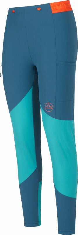 Levně La Sportiva Camino Tight Pant W Storm Blue/Lagoon S Outdoorové kalhoty