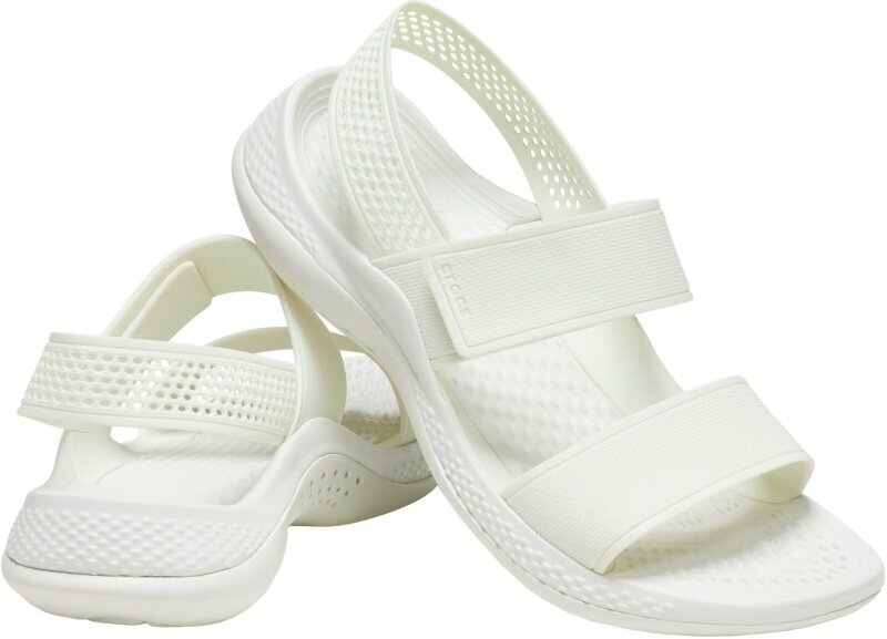 Sejlersko til kvinder Crocs Women's LiteRide 360 Sandal Sandaler Almost White 42-43