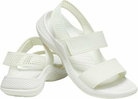 Sejlersko til kvinder Crocs Women's LiteRide 360 Sandal Sandaler Almost White 34 - 1